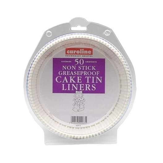 Caroline runda bakformspapper (50-pack)