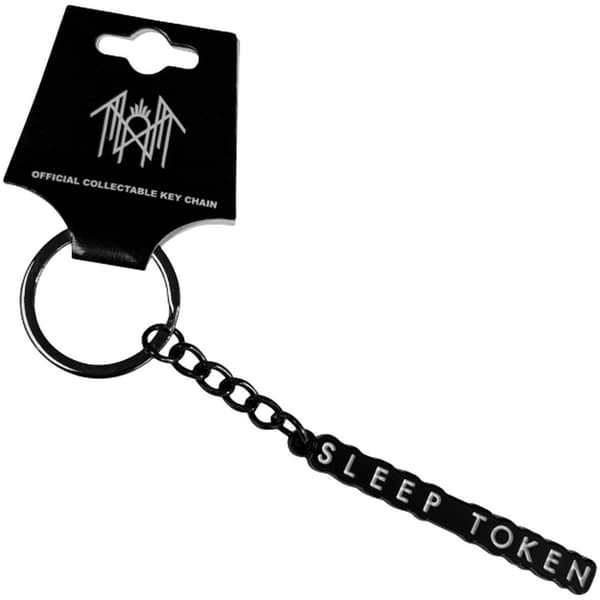 Sleep Token Text Logo Keyring