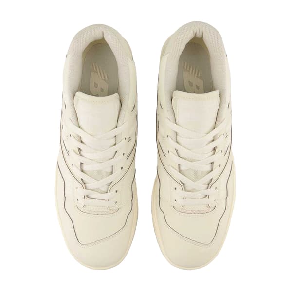 New Balance Mens Leather Round Toe Flat Trainers