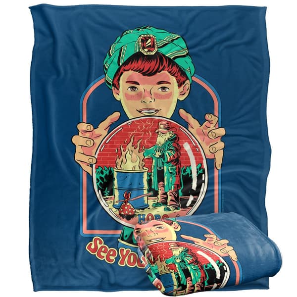 Steven Rhodes See Your Future Soft Touch Blanket