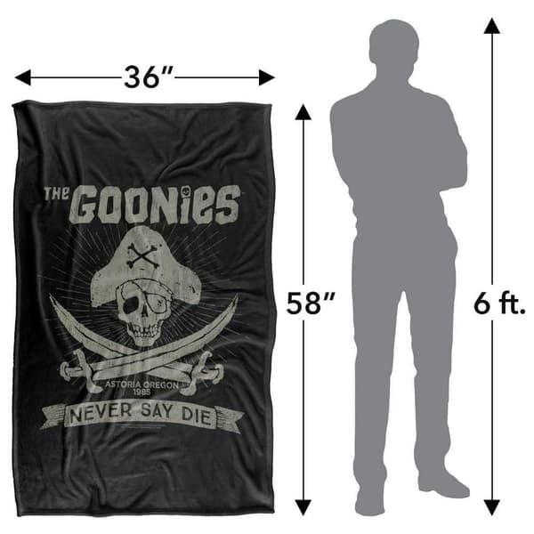 The Goonies Never Say Die Soft Touch Blanket