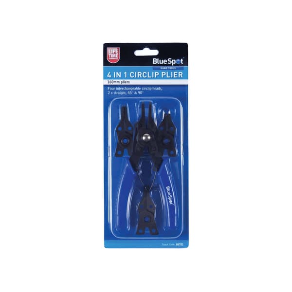 Bluespot Tools 4-in-1 Circlip Pliers
