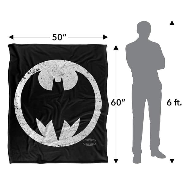 Batman Frank Miller Bat Signal Soft Touch Blanket