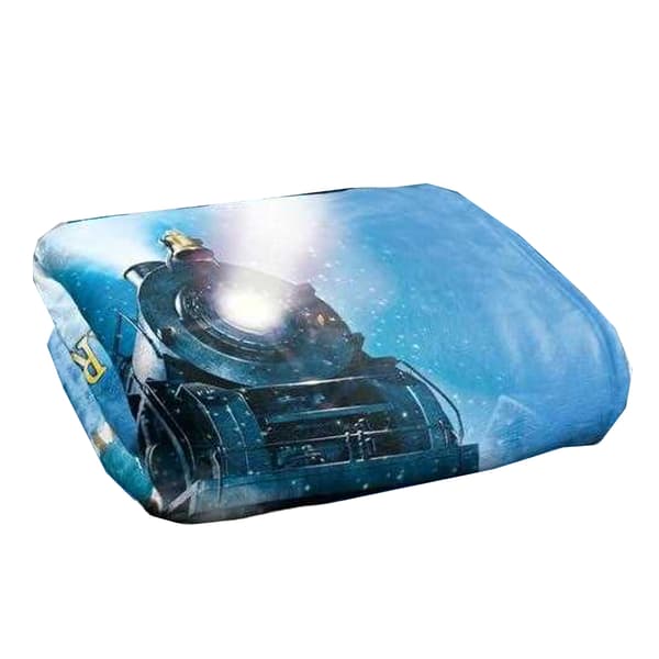 The Polar Express Logo Soft Touch Blanket