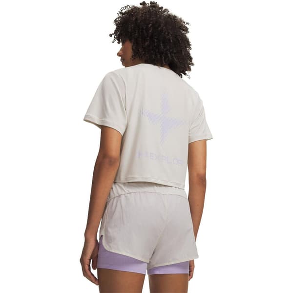 Under Armour Naisten Explor Trail Run Crop T-paita