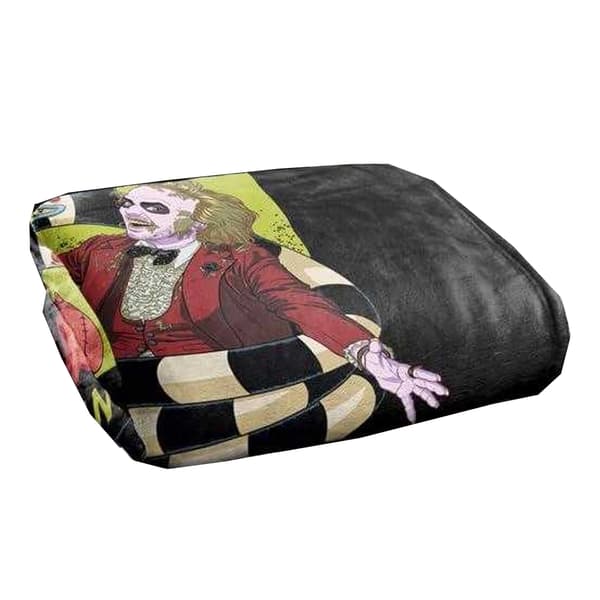 Beetlejuice Soft Touch Sandworm Valentine Blanket