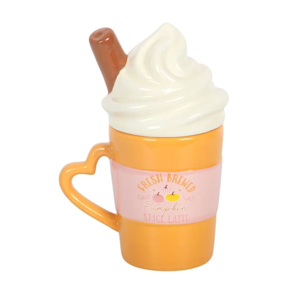 Something Different Pumpkin Spice Latte Mugg med lock