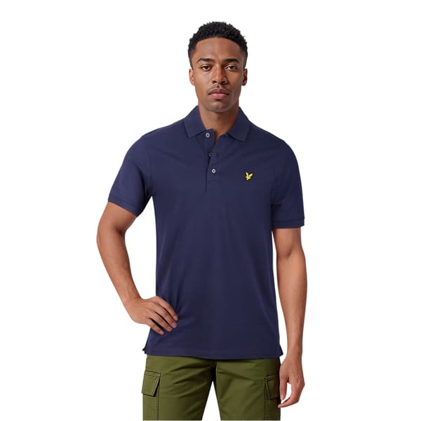 Lyle & Scott Kortärmad Pikétröja för Herr