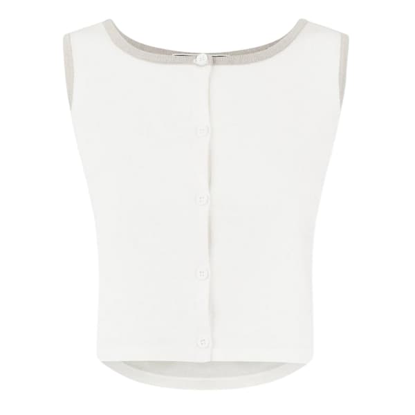 Jack Wills Dam/Dam Stickad Croppad Topp