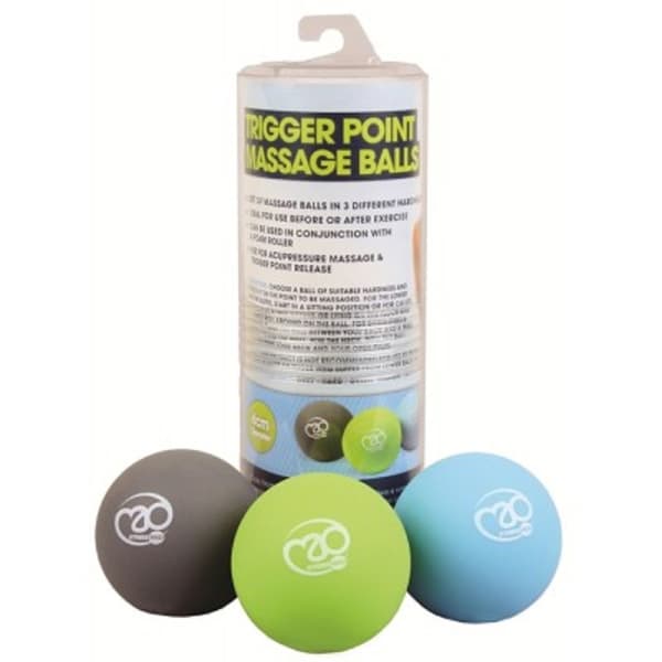 Fitness Mad Massagebollar Set (3-pack)