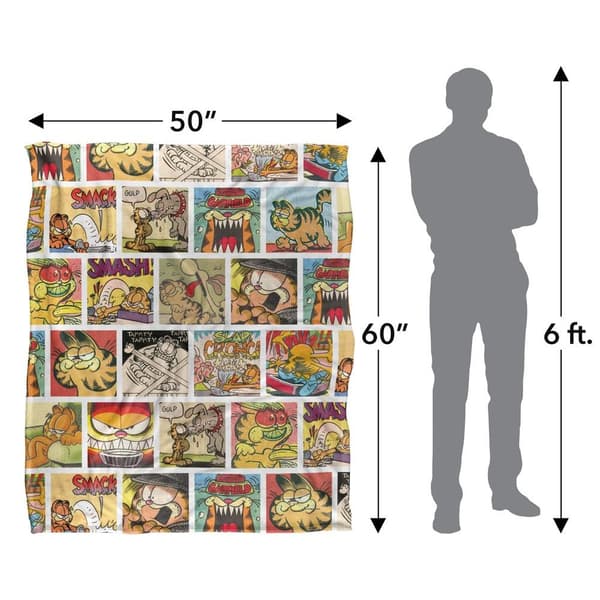 Garfield Silky Collage Supersoft -peitto