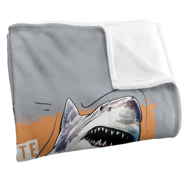 Shark Week Silky Blanket