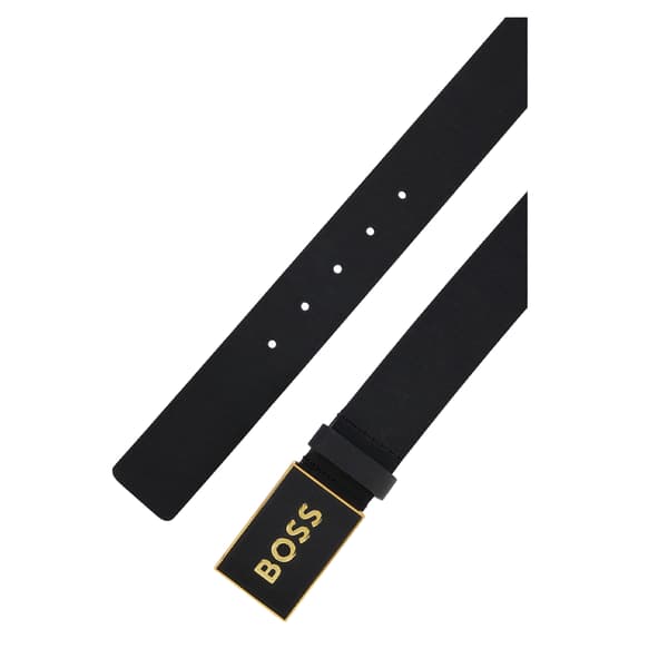 Boss Logo Leather Belt