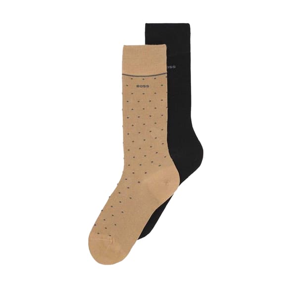 Boss Herr Bambustrumpor med prickar (2-pack)