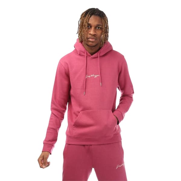 Hype Mens Regular Drawstring Hoodie