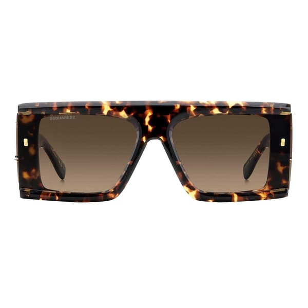 DSquared2 Womens/Ladies Flat Top Rectangular Sunglasses