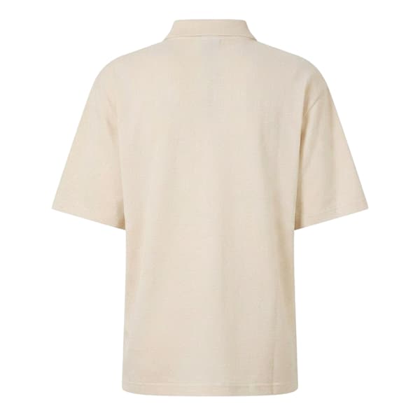 Maison Kitsuné Herr Fox Oversized Kortärmad Pikétröja