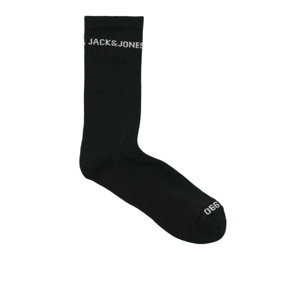Jack And Jones Mens Basic Logo Crew Socks (Pack of 2)
