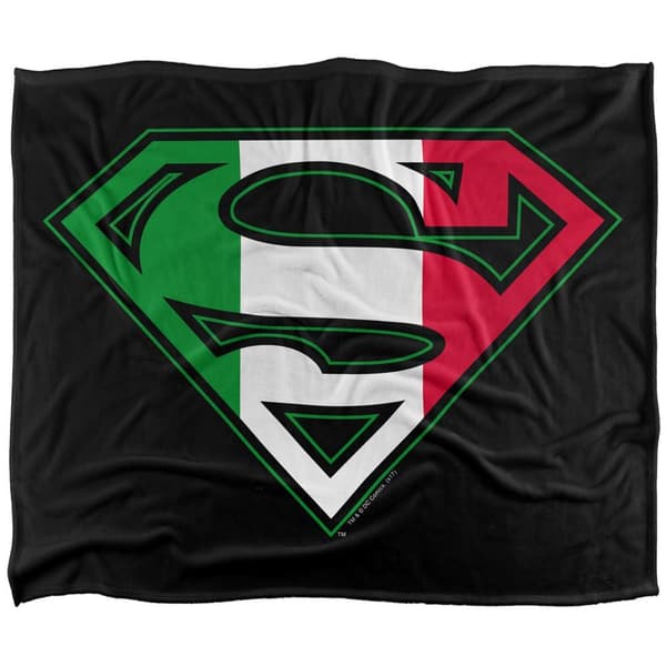 Superman Italian Shield Soft Touch Blanket