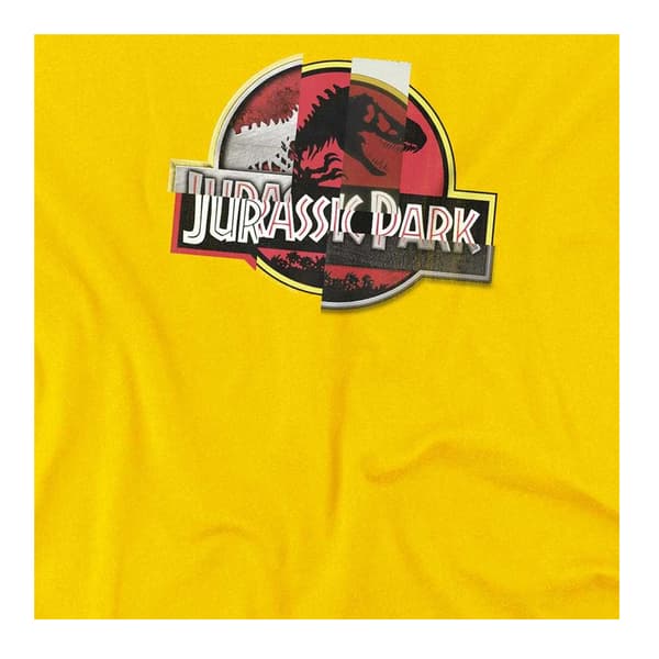 Jurassic Park Barn/Barn Collage T-shirt