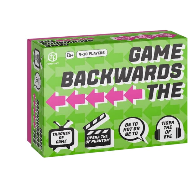 Format Games The Backwards Game Party Game
