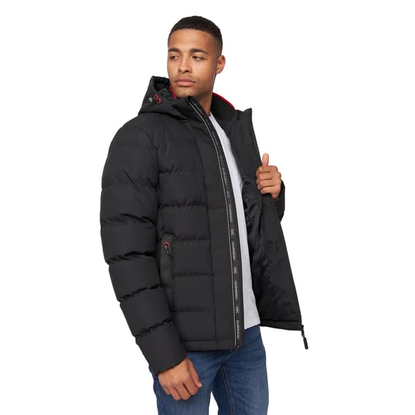 Crosshatch Mens Kampnew Embossed Jacket