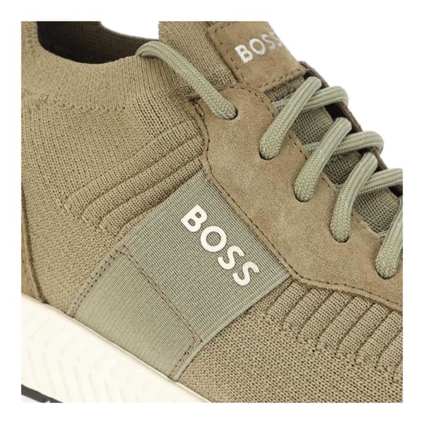 Boss Herr Logostickade Träningsskor