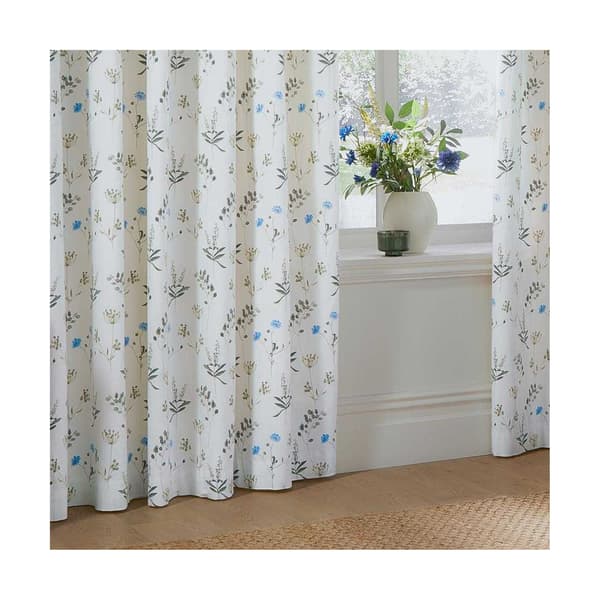 Furn Lined Meadow Eyelet Curtains