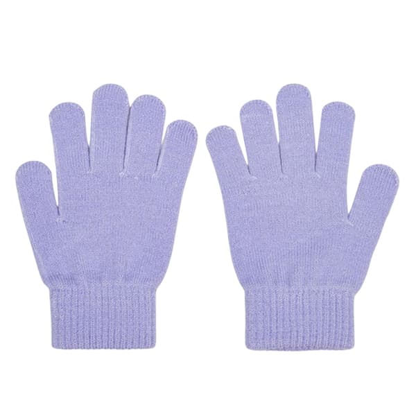 Frost Flickfigur Stickad Elsa Mössa Handskar Och Halsduk Set