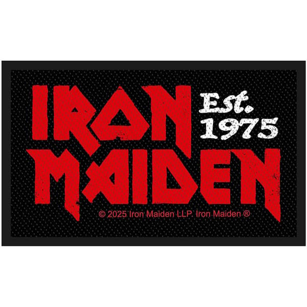 Iron Maiden Est. 1975 Woven Patch