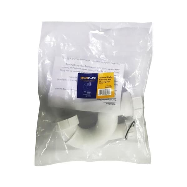 Securplumb Shallow Bath Trap