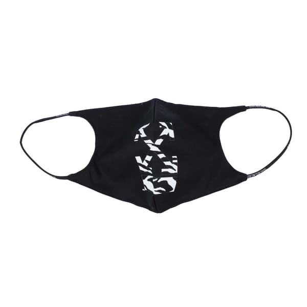Off White Arrow Zebra Print Face Mask