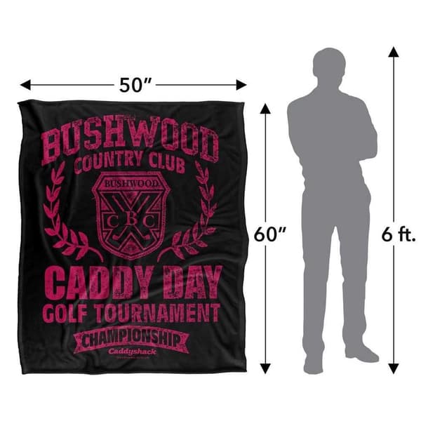 Caddyshack Caddy Day Crest Blanket
