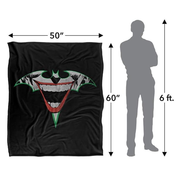 Batman The Joker Bat Soft Touch Blanket