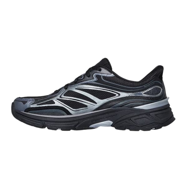 Skechers Mens Mesh Metallic Insert Trainers