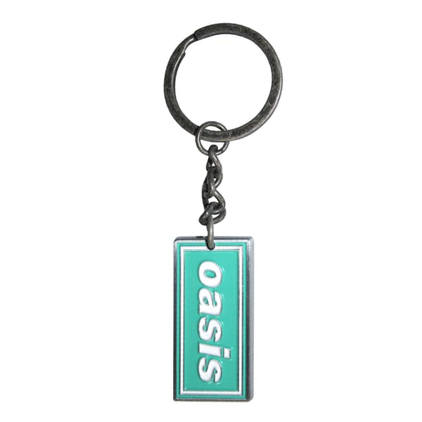 Oasis Decca Logo Keyring