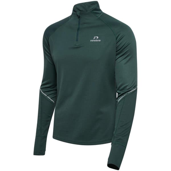 Newline Herr Power Logo Half Zip Träningströja