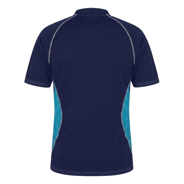 Gilbert Herr Kontrastpanel Normal Raglan Rugbytröja