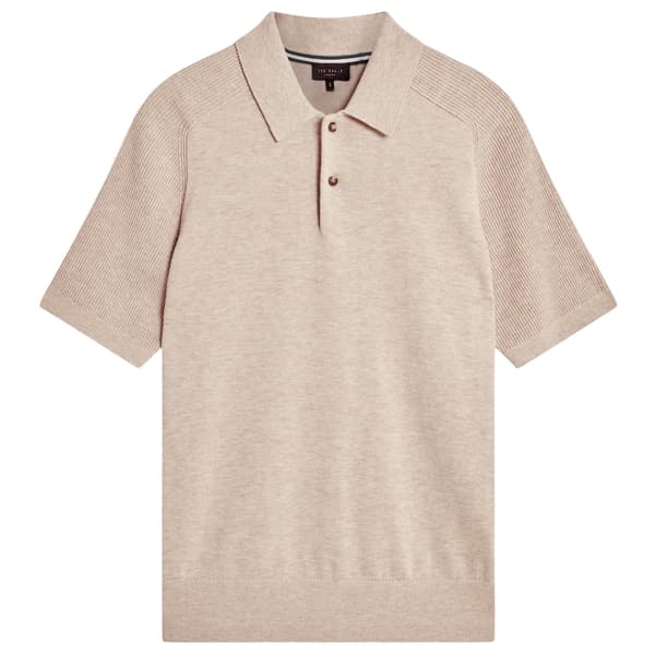 Ted Baker Herr Ribbad Raglan Pikétröja