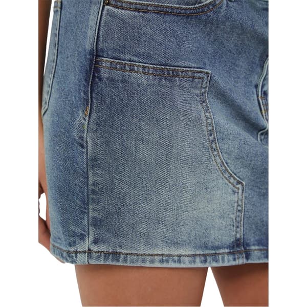 Guess Dam/Dam Panel Denim Minikjol