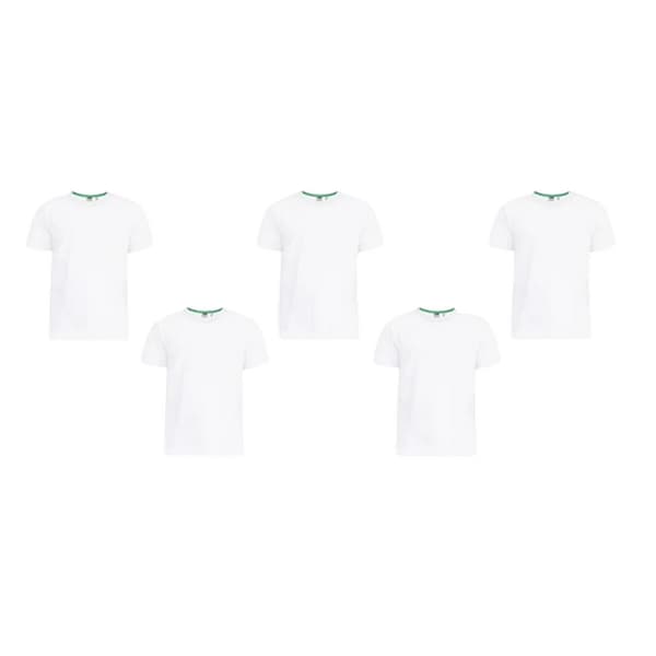 Duke Herr T-shirt i kammad bomull Kingsize (5-pack)