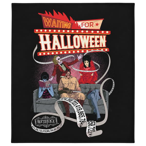 Beetlejuice Odottaa Halloween-peittoa