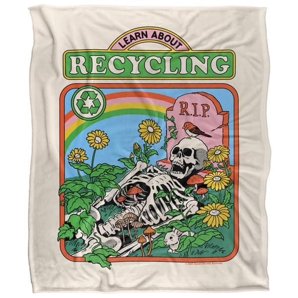 Steven Rhodes Learn About Recycling Soft Touch Blanket