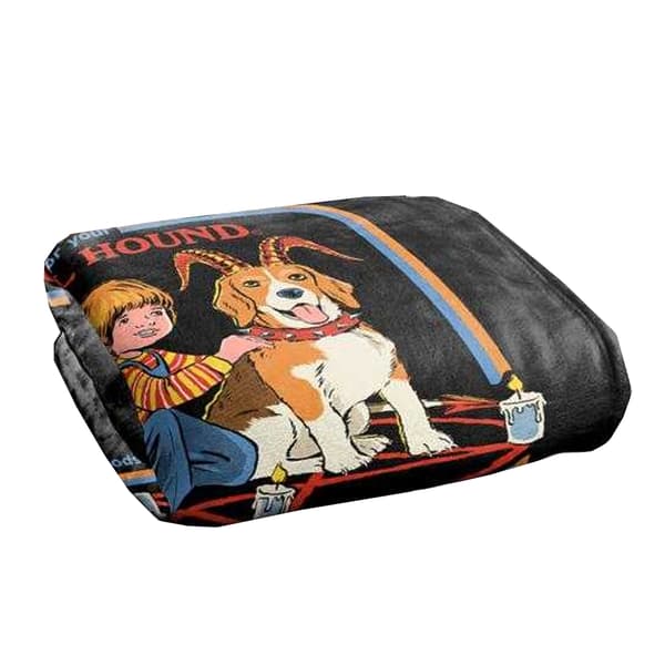 Steven Rhodes Hell Hound Soft Touch Blanket