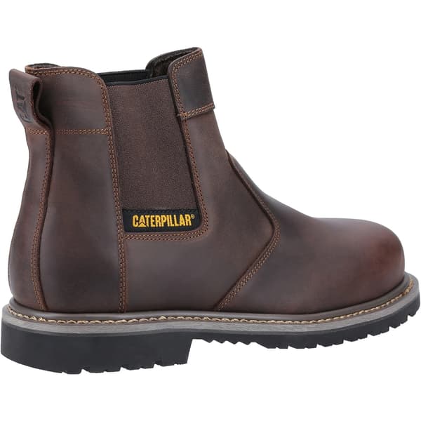 Caterpillar Herr Powerplant Dealer Säkerhetskängor i Läder