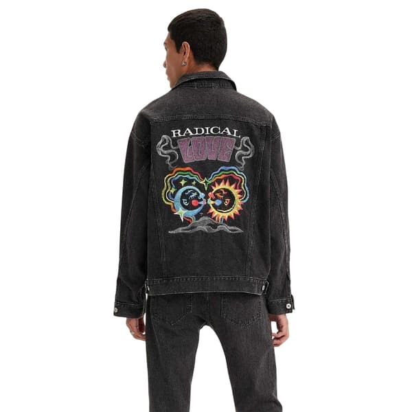 Levis Herr Liberation Denim Truckerjacka