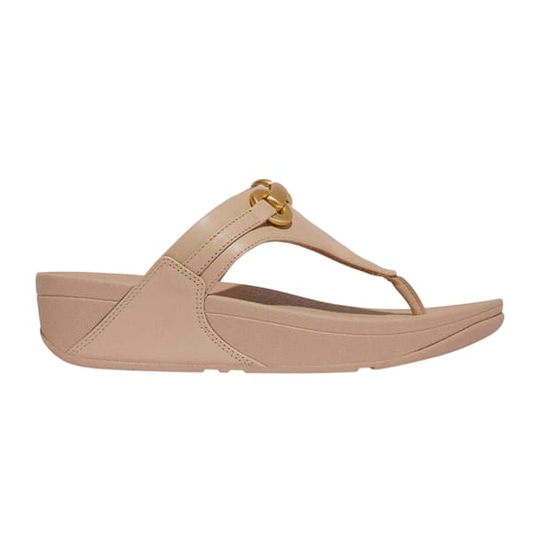 FitFlop Dam/Kvinnor Chunky Läder Snaffle Flatform Sandaler