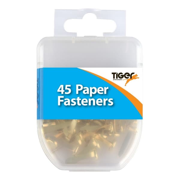 Tiger Stationery Essential Gemklämmor (förpackning med 45)
