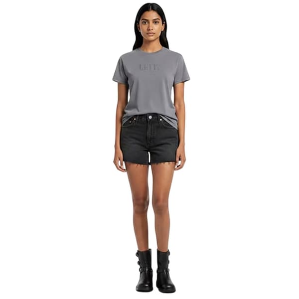 Levis Dam Ribcage Jeansshorts