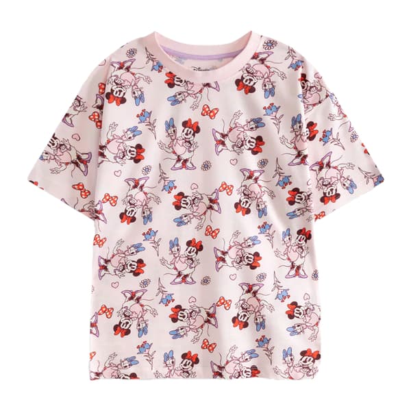 Disney Flickor Minnie Mouse Kort Pyjamasset (2-pack)